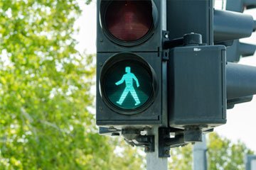 Pedestrian Traffic Light Green